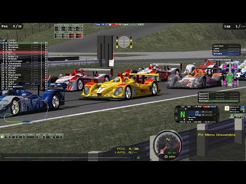 [rFactor] ALMS 2007 Rd.6 1 hour of Lime Rock Main Race