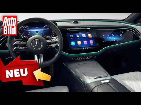 Mercedes E-Klasse (2023) | Der erste Infotainment-Check in der neuen E-Klasse | mit Michael Gebhardt