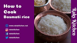 How to cook basmati rice two ways - Pressure cooker, open pot boiling