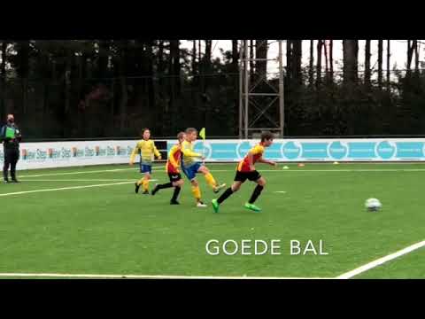 Wedstrijd U11 tegen KV Mechelen van 3 oktober 2020.