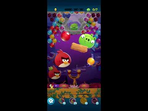 Angry Birds Pop Level 966 - Gold Swine Mine
