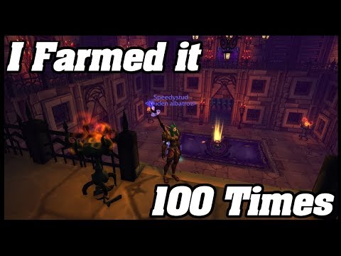 I Farmed SCHOLOMANCE 100 times, This is What i Got!