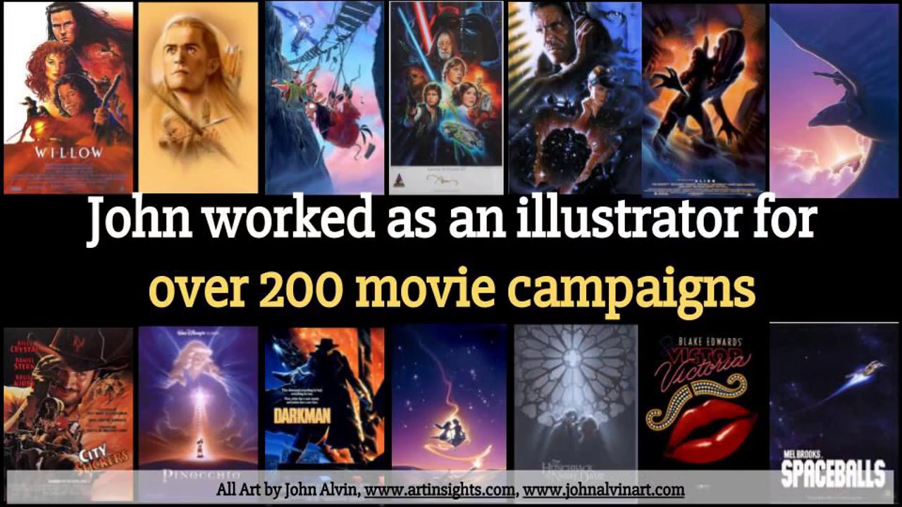 Who Is John Alvin? The Cinema Artist Behind Some of Your Favorite Movie Posters..