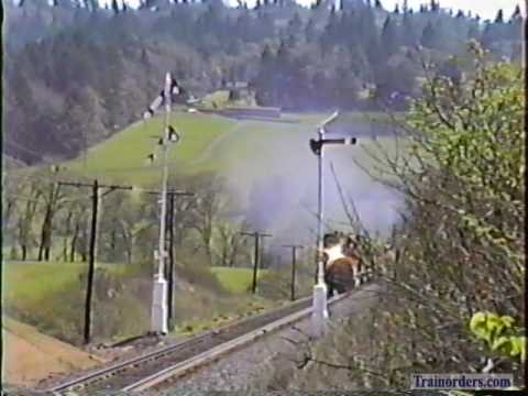 Classic Railroad Series 284 - SP 6814 East on Rice Hill March 28, 1992