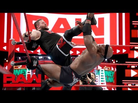 Bobby Lashley vs. Kevin Owens vs. Elias - Money in the Bank Qualifying Match: Raw, May 14, 2018