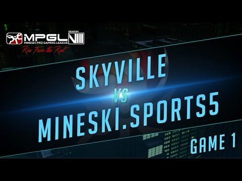 Skyville vs Mineski.Sports5 - Mineski Pro Gaming League S8 Dota 2 - Game 1 [Finals]