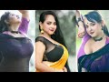 Model Alina Saree Collection Closeup Of Alina Saree Fashion