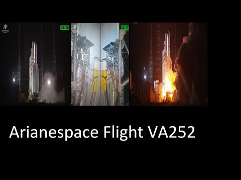 Arianespace Flight VA252 – JCSAT-17 and GEO-KOMPSAT-2B (Liftoff)