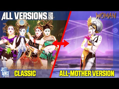 COMPARING WOMAN | JUST DANCE COMPARISON [ALL VERSIONS]