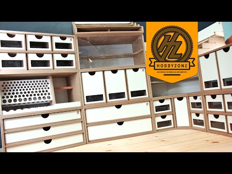 HobbyZone模塊化工廠中的房間系統! (HobbyZone Modular Workshop System!)