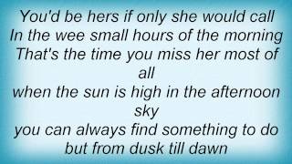 Barry Manilow - In The Wee Small Hours Of The Morning Lyrics_1