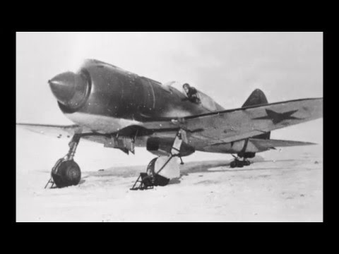 Airplane WW2 Russian Lavochkin La-5 - WW2 Rusia Aeroplano Lavochkin La-5