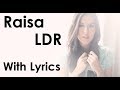 Raisa - LDR Accoustic Cover With Lyrics On Screen ...