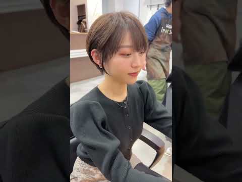 博多美人が覚醒する動画🔥#福岡#福岡美容室#ショートカット#ショートボブ#ボブ#おすすめにのりたい