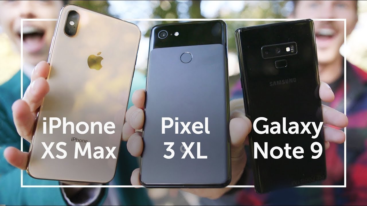 Pixel 3 XL vs iPhone XS Max vs Note 9 | CAMERA SHOOTOUT
