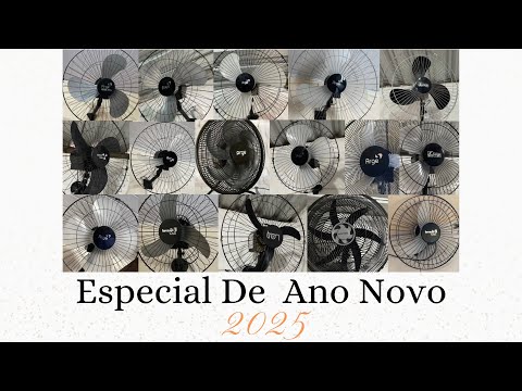 Especial De Ano Novo | Minha coleção de ventiladores.