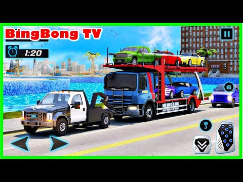 Police Tow Truck Driving Simulator  - Rescue Team Simulator | Android Gameplay