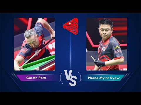 WQ ｜楊紹杰 Phone Myint Kyaw vs Gareth Potts｜2025 Chinese Billiard Players Championship Grand Final
