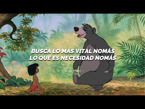 Busca Lo Mas Vital Nomás (By: Germán Valdés "Tin Tan") (Video & Letra) // El Libro de la Selva