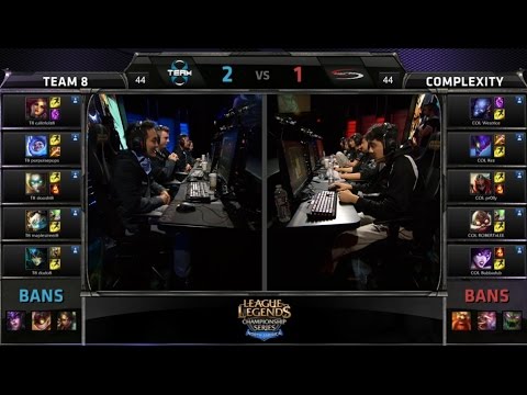 LCS NA 2015 Spring Promotion COL vs T8 Game 4 Highlights