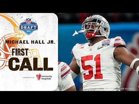 DT Michael Hall Jr. gets The Draft Call at No. 54 Overall | Cleveland Browns