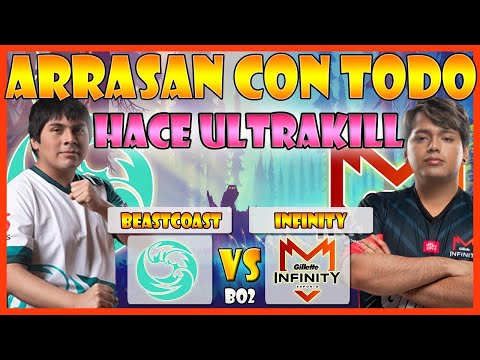 BEASTCOAST VS INFINITY ESPORTS BO2[GAME 2] THE GREAT AMERICAN RIVALRY DIVISION 1 - DOTA 2