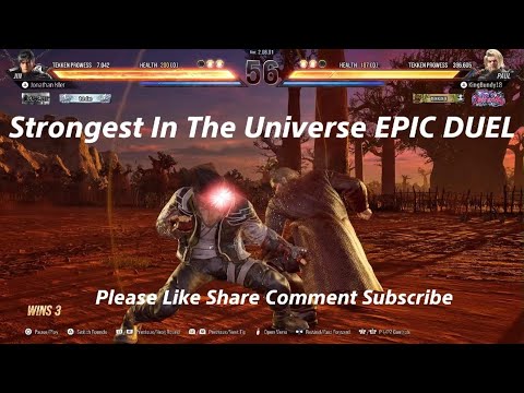 “Strongest In The Universe” vs King Of  Iron Fist