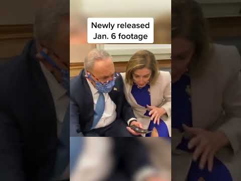 Videos Show Pelosi's Reaction During The #January6 Capitol Riot