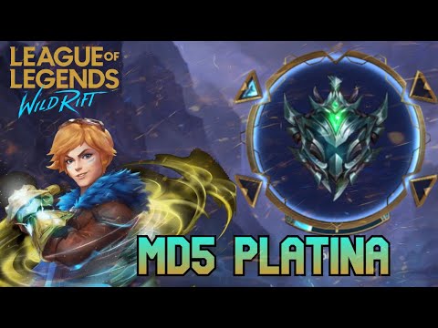 PARTIDA FINAL DA MD5 PARA PLATINA  [ League of Legends: Wild Rift ]