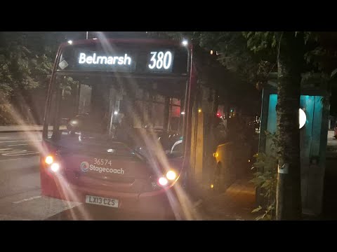 Stagecoach London 36574 LX13CZS Bus Route 380 | ADL Enviro 200 Voith Euro 5