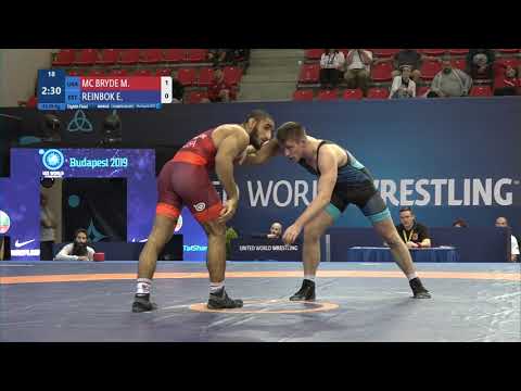 1/8 FS - 79 kg: M. MC BRYDE (USA) v. E. REINBOK (EST)