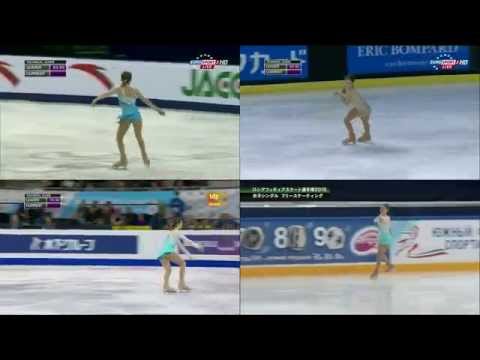 Comparison of Yulia Lipnitskaya's "Romeo & Juliet" FS, Юлия Липницкая Произвольная программы 1080p50