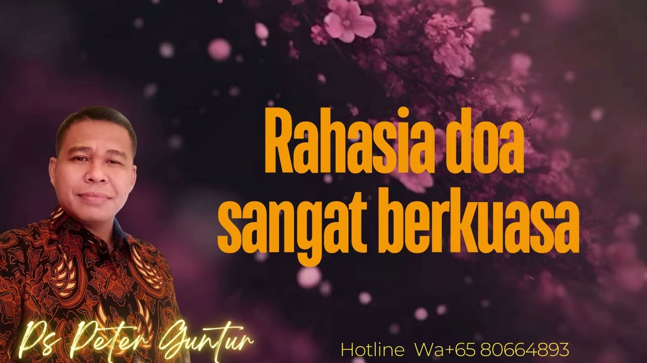 RAHASIA DOA SANGAT BERKUASA  - PETER GUNTUR