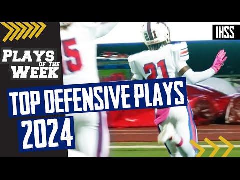 Top High School Defensive Plays - DFW Highlights