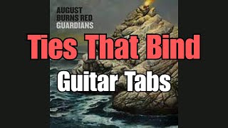 August Burns Red - Ties That Bind | Riff by Riff [Guitar Tab]