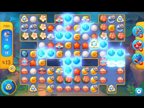 Fishdom 2021 - Level 7185   #playrix #fishdom #gaming