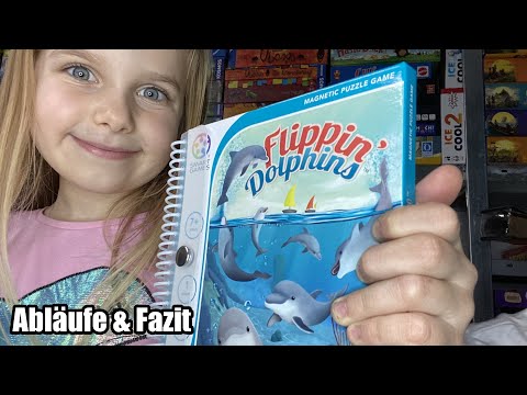 Flippin' Dolphins (Smart Games) - Solospiel / Logikspiel / Magnetspiel ab 7 Jahren