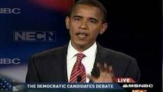 preview picture of video '2007 NH MSNBC Democratic Debate (Part 10)'