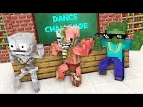 Monster School : DANCE BATTLE CHALLENGE NEW EPISODE - Minecraft Animation (Resubido)