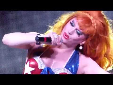 Jinkx Monsoon | Festa Priscilla "BLUE SPACE" Rupaul's Drag Race (06-11-15) BY LEH SANUTY