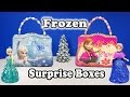 Assistant Opens Frozen Elsa And Anna Funny Surprise Lunch Boxes