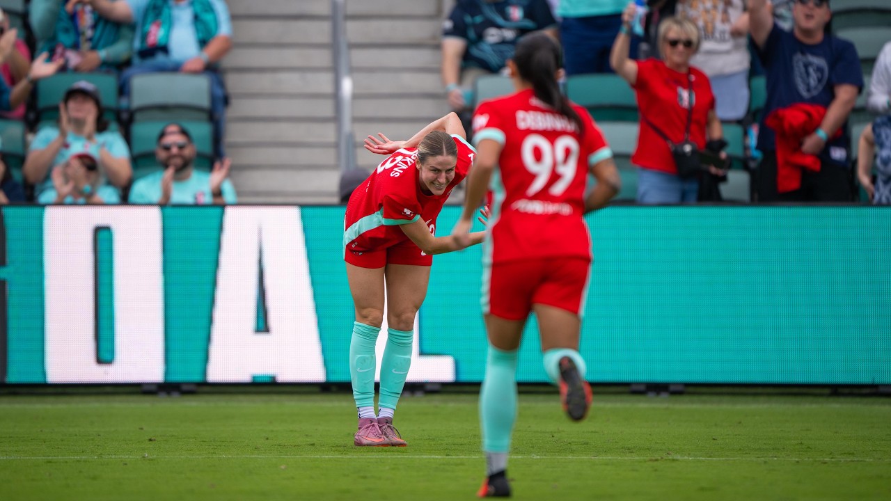 Thumbnail for GOAL: Haley Hopkins vs. Denver Summit FC, 2nd Goal | Sept. 26, 2026