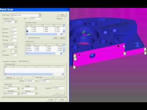 How To Setup A Patch Scan In Pc Dmis