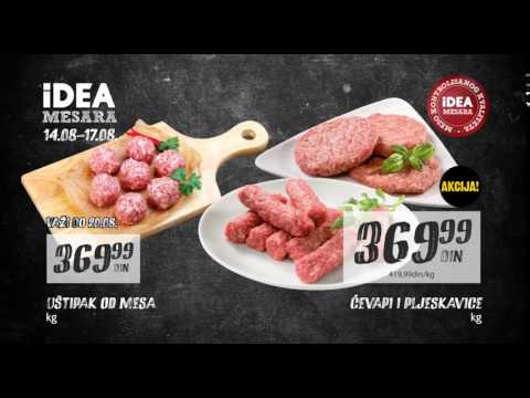 Sveže iz IDEA mesare 14 - 17.08.2017.