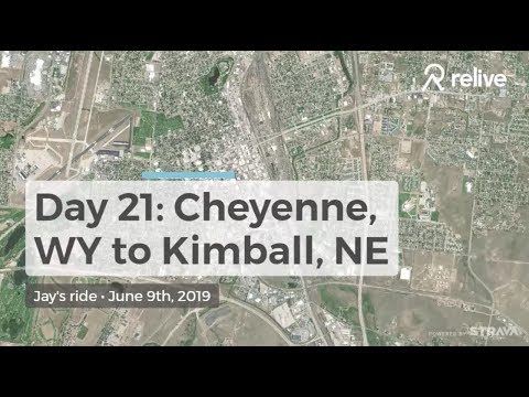 Day 21: Cheyenne, WY to Kimball, NE