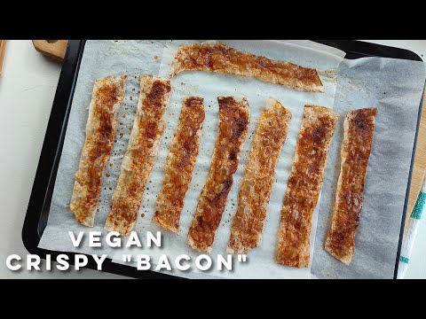 Vegan Crispy "Bacon" Recipe | Rice Paper "Bacon"