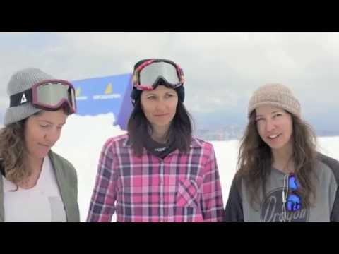 Girls Shred Session at Superpark Dachstein with Anna Gasser and Ana Rumiha