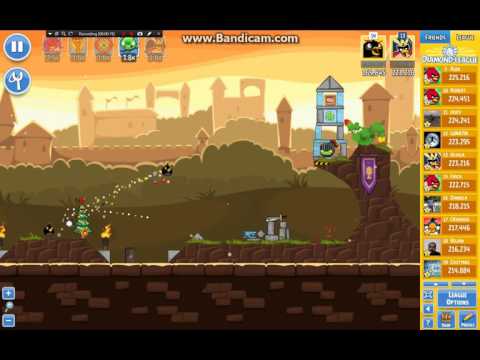 Angry Birds Friends/ The Knights of the Golden Egg tournament, week 265/1, level 5