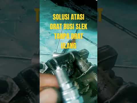 solution to overcome loose spark plug threads without re-threading #shorts #technique #method #ov...