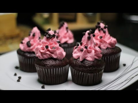 perfect Chocolate Cupcakes Recipe | How to make chocolate cupcakes. وصفه الكاب كيك